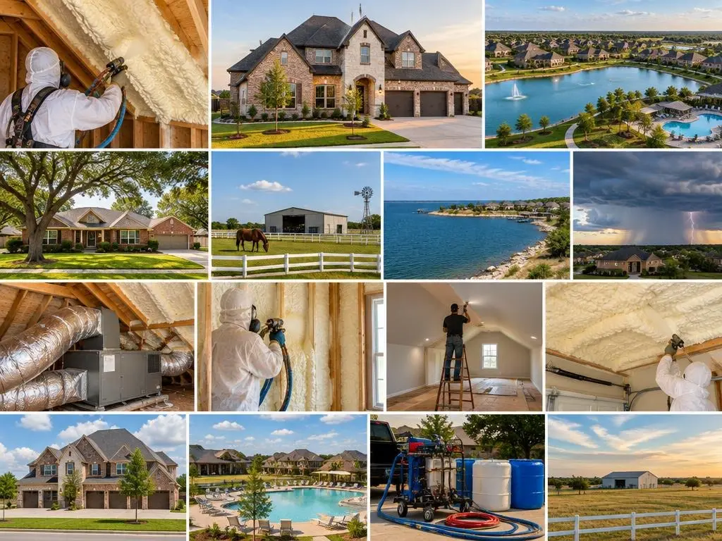 Spray Foam Insulation in Prosper, TX